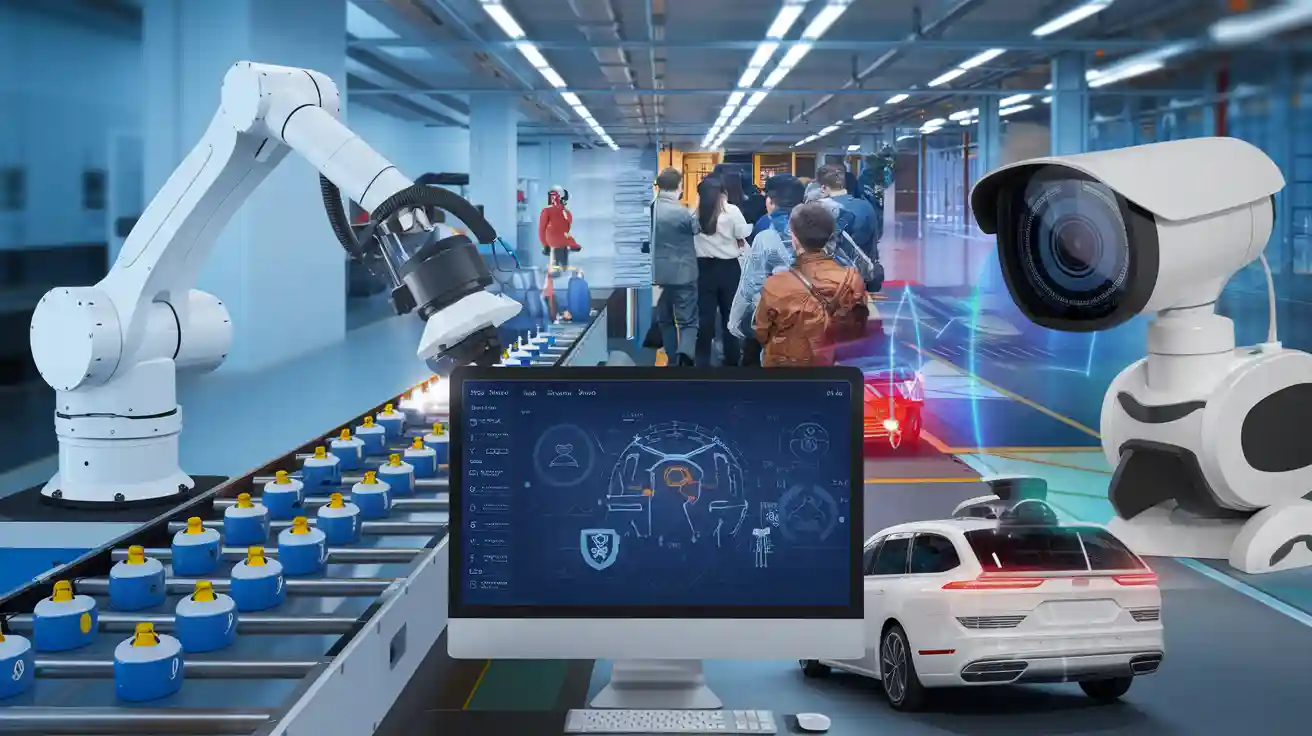 Aplicaciones de visión artificial en la industria automotriz